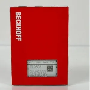 Beckhoff EL9505 EtherCAT Power Supply Terminal 5V DC Output Industrial Automation Module thumbnail-5