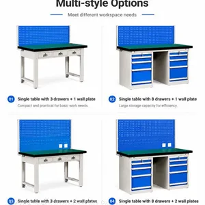 304 Stainless Steel Workbench for Pharma-Grade Cleanroom – Chemical-Resistant, Modular, Factory Direct thumbnail-2