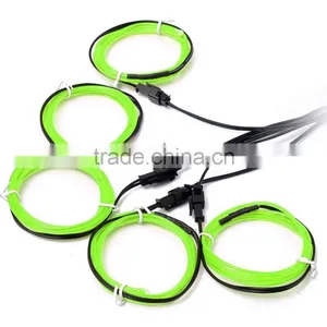 Portable 3V(2*AA-NOT Included)EL Wire Kits thumbnail-3