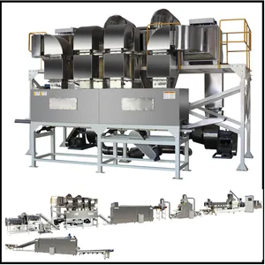Automatic Rice Flakes/Poha/Rice Crispies Cereal Snack Food Extrusion Making Machine Produce Process Plant thumbnail-5