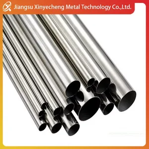 SUS 201 202 304 316 316L 316ti Grade Bright Finish Decorative Inox Round Tube for Capillary, Sanitary, Food Grade thumbnail-1