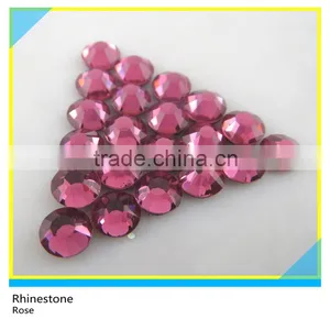 Gem Stone Hotfix Rose Ss6 2mm Round Flatback DMC Clothing Decoration thumbnail-1