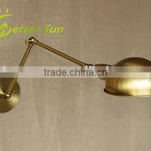 Antique Swing Arm 3W LED Wall Lamp for Hotel thumbnail-6