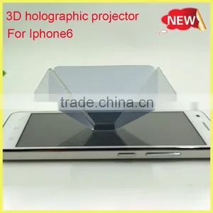Promotional China Mini 3d Holographic Projector for Iphone6 6plus 5 5s 5c thumbnail-5