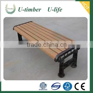 Morden Shape WPC Garden Bench on Hot Sale thumbnail-1
