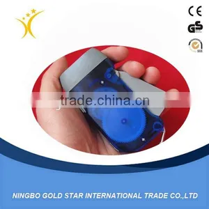 2015 Wholesale Bright Light Hand Press Blue Dynamo LED Torch Flashlight thumbnail-1
