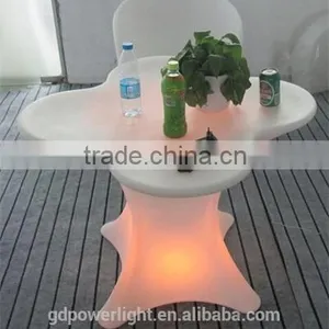 PE Plastic Bar Table With LED Light and Remote YXF-7871D thumbnail-4