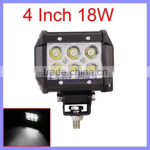 4 Inch 18W 4x4/ATV/SUV/UTV/Truck/Fork Lift LED Light Bar Off Road thumbnail-1