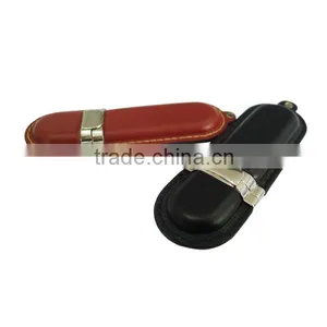 OEM Factory With Custom Logo Leather Usb Flash Drive thumbnail-5