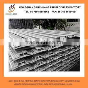 Professional Fiberglass Pultruded Profile Manufacturer,Fiberglass Angle,Channel,Series of Fiberglass FRP Profiles thumbnail-1