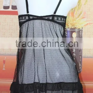 Sexy Transparent Womens Lingerie , Ladies Sleepwear Hot Nightwear Most Popular thumbnail-3