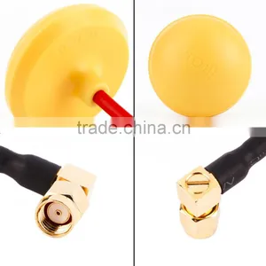 Yellow L Inner Bore Mushroom Antenna 5.8GHz FPV Transmitter & Receiver thumbnail-5