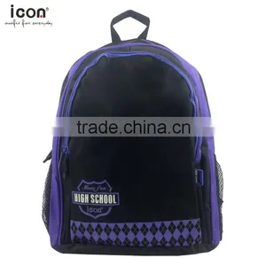 600D Polyester Backpack for High School Student thumbnail-1