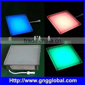 Outdoor RGB Full Color High Quality Stainless Steel Led Brick Light Waterproof Brick Wall Light Led thumbnail-1