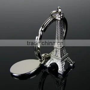 Antique Finishing Eiffel Tower Keychain Manufacturers In China thumbnail-2