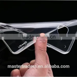 Original USAMS Yuanse Series Clear Soft TPU Back Case For HTC One M9 MT-3188 thumbnail-2