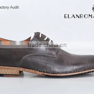2016 Newest Men Leather Dress Shoes Derby Shoes Original Leather Shoes thumbnail-2