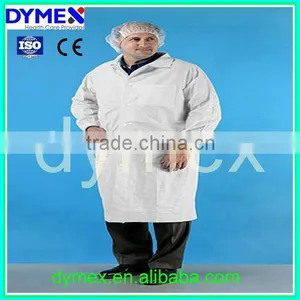Disposable Medical White Chemistry Lab Coat thumbnail-2