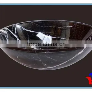 Black Marquina Marble Sink thumbnail-1