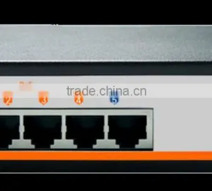 Single Mode 5-port 10/100M Fast Ethernet PoE Switch thumbnail-1