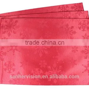 100% Polyester New Design Customer Jacquard Dining Placemat thumbnail-1