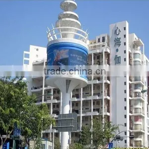 Shenzhen Led Factory Outdoor P12 Full Color Circular Led Screen thumbnail-1