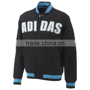 Fashion Wear Cotton Fleece Jacket,custom Fashionwear Varsity Jacket,streetwear Baseball Cotton Fleece Jacket thumbnail-1