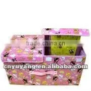 Waterproof Cartoon Fabric Cover Storage Box thumbnail-1