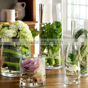 Hot Selling Handmade Crystal Clear Glass Vase Quality Choice thumbnail-1
