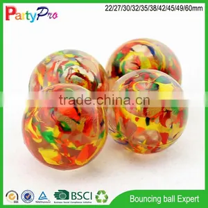 2015 New Promotion Products on China Market Wholesale Wholasale Crazy Custom 45mm Paper Card Bounce Ball thumbnail-4