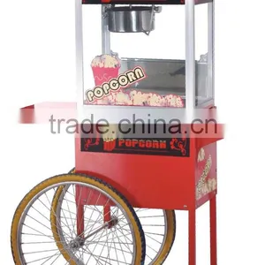 Factory Price Electric Popcorn Machine Maker With Cart thumbnail-1