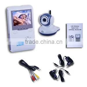 2.4" TFT LCD 2.4GHz Wireless Video 2 Way Talk Baby Monitor thumbnail-6