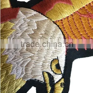 High Quality Big Eagle Embroidery Patches thumbnail-2