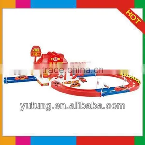 Pull Back Fire Engine Car Game/car Toys thumbnail-1
