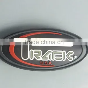 ECO-Friendly PVC Label For Garment, Soft PVC Trademark Brand, PVC Brand Label thumbnail-5