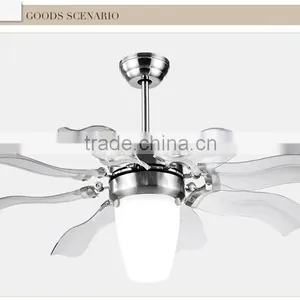Modern Fan Light With Iron Indoor thumbnail-3