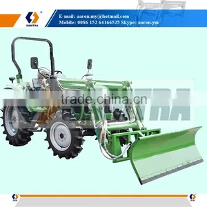 Tractor Front End Loader Snow Blade, Euro Quick Hitch Snow Shovel thumbnail-1