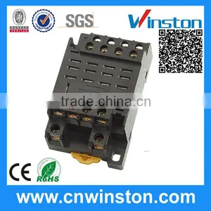 PTF14A-E General Purpose 14 PIN 300VAC 12A Connecting Electric Contact Relay Socket With CE thumbnail-1