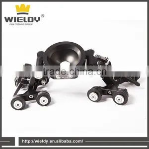 150 kg Load Bearing Steel Rods Camera Slider Dolly for DSLR and Comcorders thumbnail-1