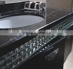 Dubai High Quality Floor Single Basin Stainless Steel Cabinets With Marble Top thumbnail-2