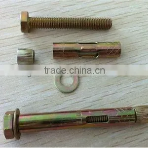 Galvanized Sleeve Anchors With Hex Bolt thumbnail-1