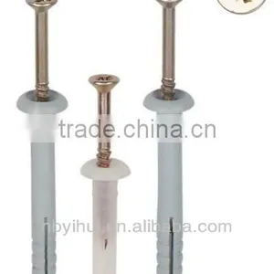 Nylon Hammer Drive Fixing Anchor With Nail thumbnail-1