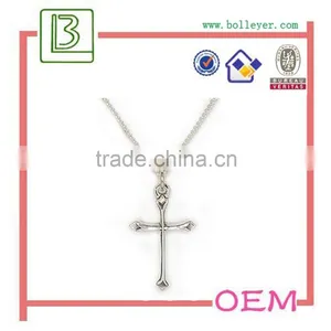Pendant Necklace Pearl Necklace Fashion The Cross thumbnail-2