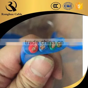 China Cable Manufacturer Export Africa Kenya Water Resistant 4 Core 2.5mm Flat Cable thumbnail-1