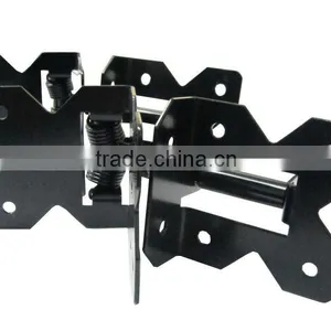 Vinyl Gate Hardware Self-Closing Stainless Steel Adjustable Hinges With Enclosed Spring thumbnail-3