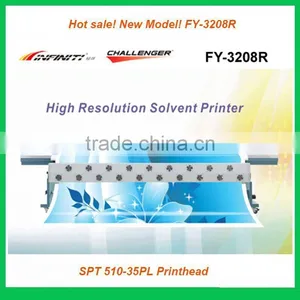 SPT510 Infinity Fy-3208 Solvent Printer With High Quality for Outdoor Flex Banner thumbnail-1