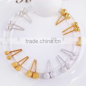 See Larger Image Fashion Imitation Cheap Jewelry Cute Stud Earrings for Girls thumbnail-1