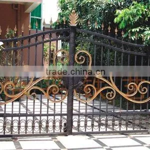Wrought Iron Entrance Gate thumbnail-1