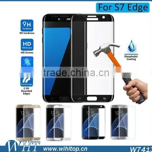 Full Cover for Samsung Galaxy S7 Edge Curved Tempered Glass Screen Protector thumbnail-1