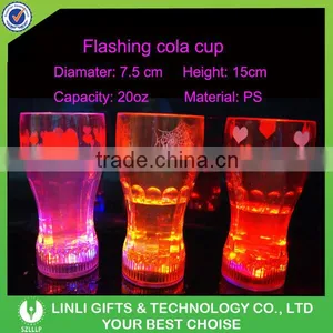 2016 Multicolor Led Flashing Cola Cup For Bar thumbnail-3